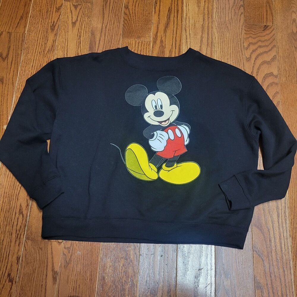Disney Women's XL Pullover Sweatshirt - Mickey Mouse Disneyland